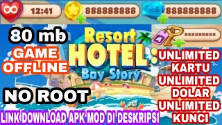 GAME MOD - CARA DOWNLOAD GAME RESORT HOTEL : BAY STORY MOD APK DOWNLOAD FREE FOR ANDROID screenshot 5
