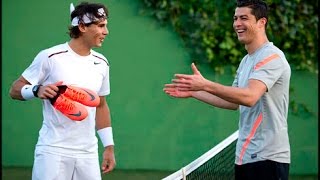 RAFAEL NADAL ● Craziest Football Skills Ever