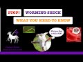 Worming shock  when sheep and goats die from worming  cause prevention and treatment