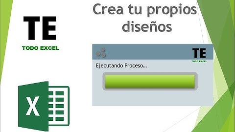 ¡Crea una barra de progreso con tus propios diseños! - Todo Excel