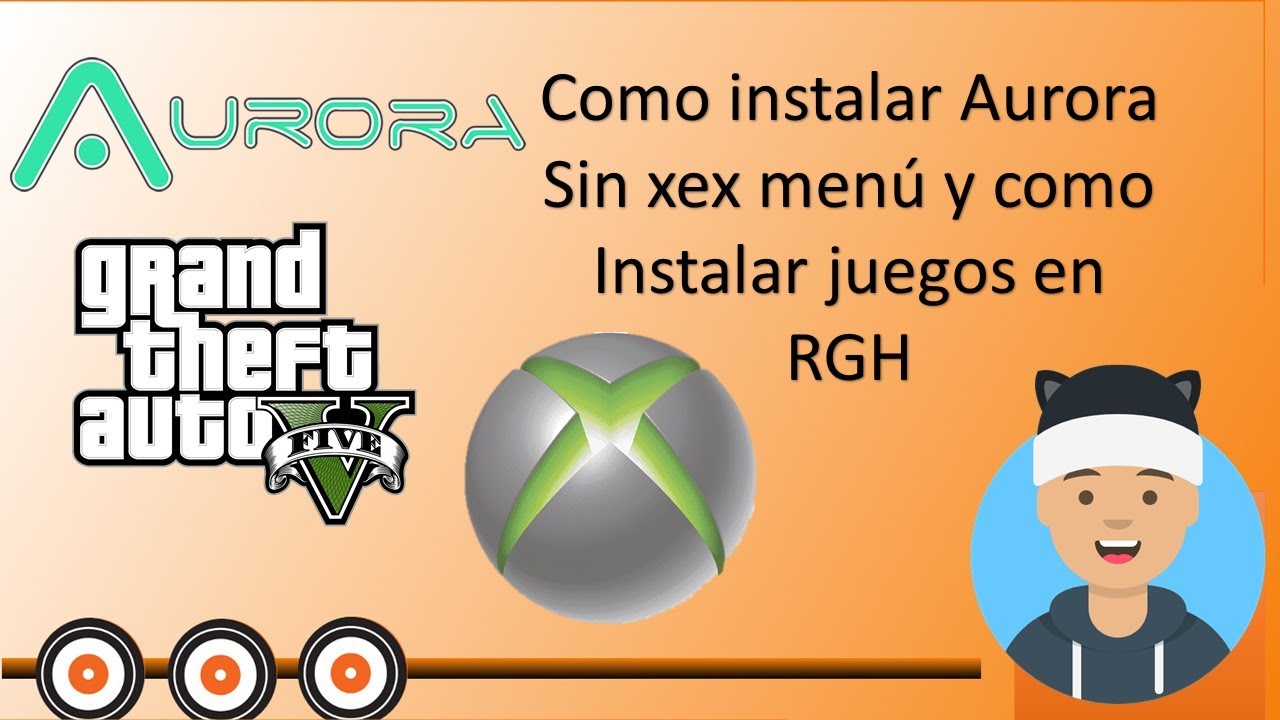 Menu For Rgh Aurora en RGH sin xex menu y como pasar juegos - YouTube