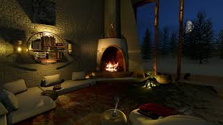 Relaxing Fireplace Ambiance | Crackling Fire Sound