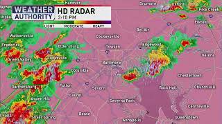 LIVE RADAR | Strong storms set to impact Maryland