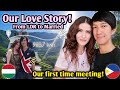Filipino hungarian couples love story from long distance relationship to married