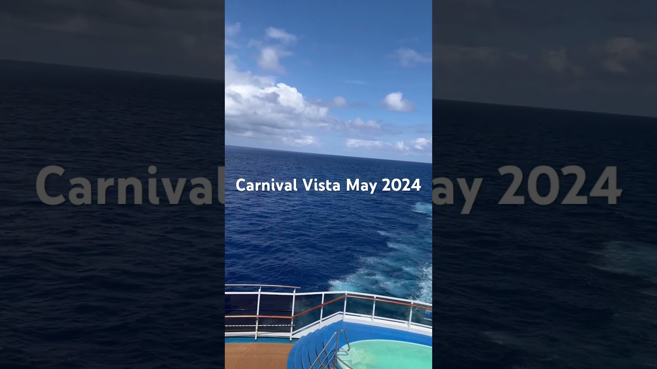 Carnival Vista room 7463 Havana aft balcony 