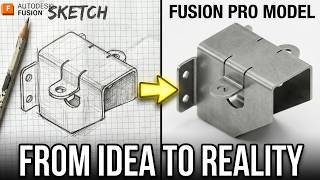 Fusion 360 Sheet Metal Practice Series – Exercise #1
