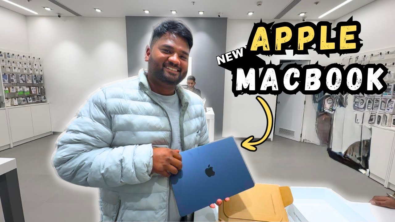 Buying a New MacBook Air M5 from Unicorn Store 💻 | New MacBook Air 2025 Unboxing | Sanju Bisht Vlogs