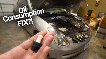 This FIXES G35 Oil Consumption - PCV Valve Replacement