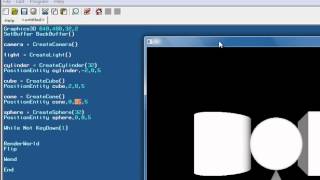 Blitz3D Tutorial - 2 - Primitive Objects