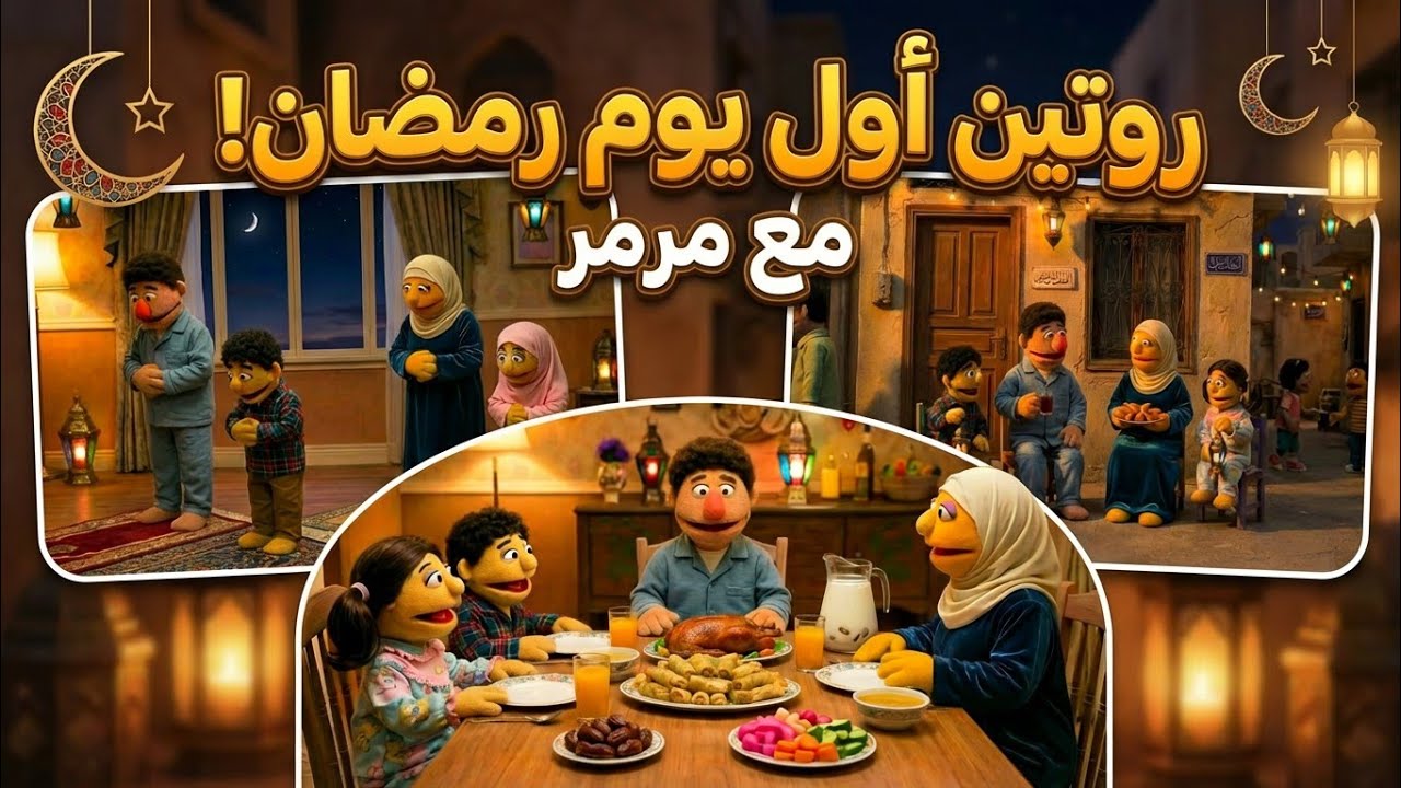 أحلى روتين رمضاني! يومياتنا في أول يوم من الشهر الفضيل 🌙 (لا يفوتكم!)