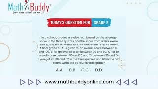 Math Practice Problem Grade 5 Question 238