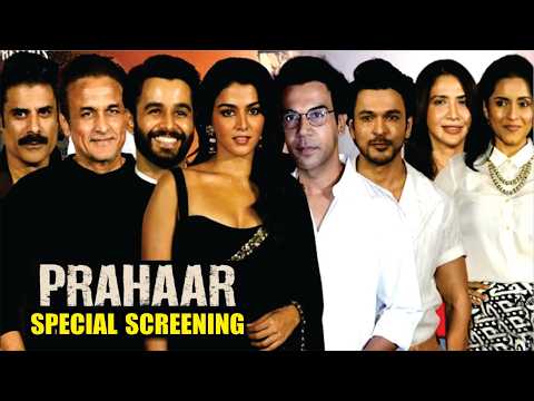 Prahaar Movie Screening | Wamiqa Gabbi, Rajkumar Rao, Dinesh Vijan, Sikandar Kher, Ritvik Sahore
