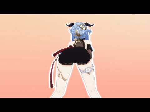 GANYU CHEWY【原神: Genshin Impact MMD／4K／60FPS】#shorts #原神
