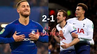 CHELSEA VS TOTTENHAM HOTSPUR (2-1) - 24/01/2019 HIGHLIGHTS