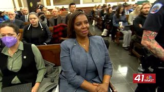 Letitia James challenges charges filed by Trump’s former lawyer