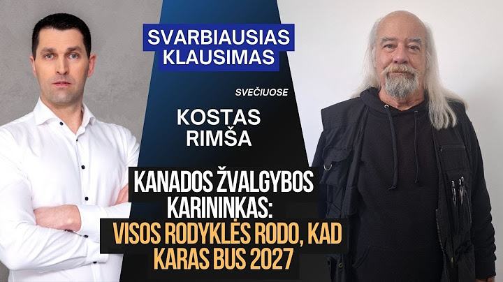 Kanados žvalgybos karininkas apie būsimą karą: visos rodyklės rodo, kad karas bus 2027 metais