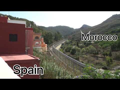 LOOK!!!!  Spain/Morocco Border and La Mujer Muerta