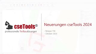 Csetools 2024 Neuerungen