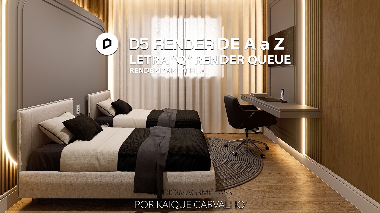 Série D5 Render de A a Z | Q de RENDER QUEUE - RENDERIZANDO EM FILA NO ...
