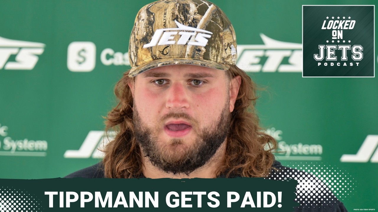 PRIORITY: Joe Tippmann Extension Shows Jets COMMITMENT, Retain Young Talent, and DRIVE Team Success