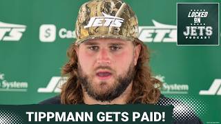 PRIORITY: Joe Tippmann Extension Shows Jets COMMITMENT, Retain Young Talent, and DRIVE Team Success