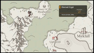 Visual Novel in Godot - Interactive Navigation Map Design