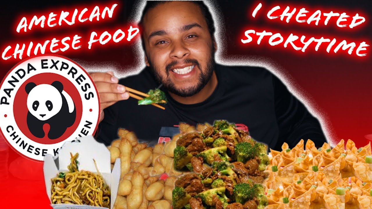 I CHEATED STORYTIME.... in HIGHSCHOOL | AMERICAN CHINESE FOOD Mukbang🥠🥡