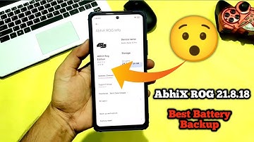 AbhiX ROG 21.8.18 For Redmi Note 10 Pro/ Pro Max | New Ui | Smooth Enough | Best Battery Backup | ⚡⚡