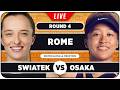 SWIATEK vs OSAKA • WTA Rome 2026 • LIVE Tennis Watchalong