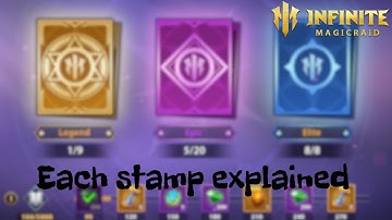 Going Through Every Stamp In The Game [Infinite Magicraid]