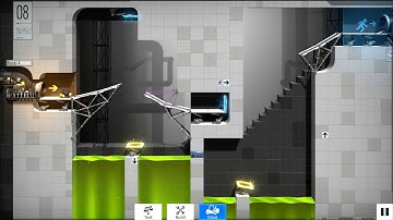 Bridge Constructor Portal - Level 8