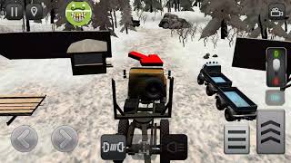 6x6 Timber Trucks Simulator Winter Logging #5 Android Gameplay screenshot 3