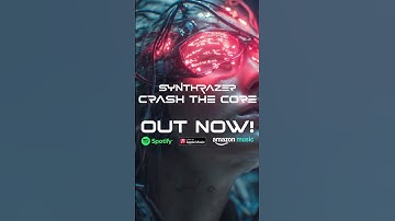 OUT NOW! Cyberpunk Dark Techno | Midtempo | Crash The Core - SYNTHRAZER