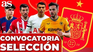 LISTA SELECCIÓN ESPAÑOLA vs BRASIL Y COLOMBIA | CUBARSÍ, PORRO, VIVIAN...