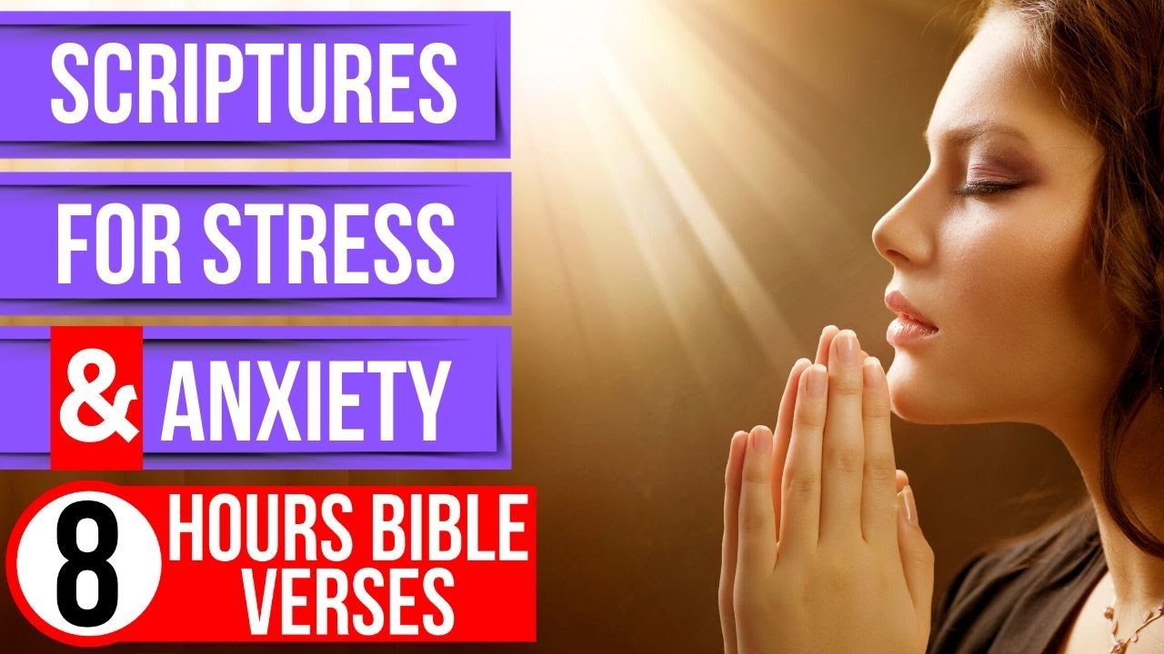 Stress Bible verses for anxiety (Bible verses for sleep)(Audio Bible quotes)