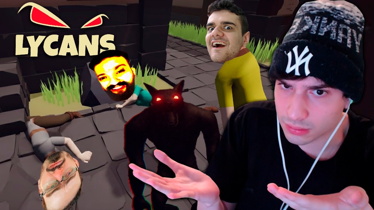 ESSA FOI A MELHOR GAMEPLAY DE LYCANS QUE OS GURI JÁ FIZERAM! (OS GURI AMAM ESSE JOGO DE IMPOSTOR!)