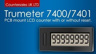 Trumeter 7400 7401 Digital Counter Display from Countersales   from YouTube