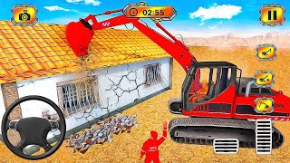 لعبة محاكاة بناء طريق المدينة الجديدة - لعبة البناء - لعبة الأندرويد screenshot 5