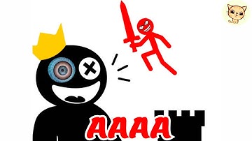 Stick War Hero Tower Defense-Gameplay Walkthrough Part109 Lev1240-1251 Rainbow Friends (iOS,Android)