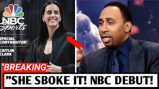Stephen A. Smith Confirms Caitlin Clark Went ALL OUT in NBC NBA Debut