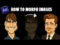 How to Morph Any Image in After Effects (No Plugins!) | Turn One Image Into Another in After Effects