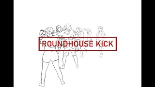 The Roundhouse Kick – An animated step-by-step tutorial