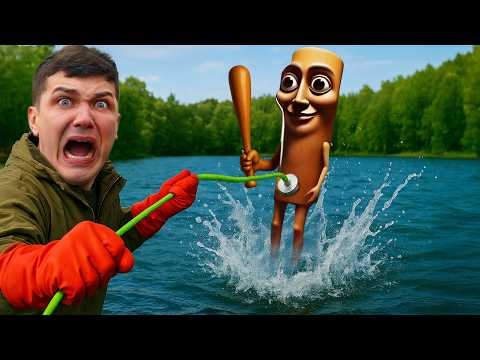 Found TUNG TUNG TUNG SAHUR Underwater While Magnet Fishing Was It BRAINROT MONSTER