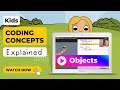 Objects  coding concepts explained for kids