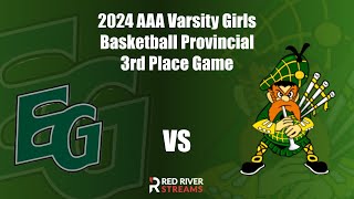 Elmwood vs John Taylor - PART 2 - AAA Girls Basketball Provincials
