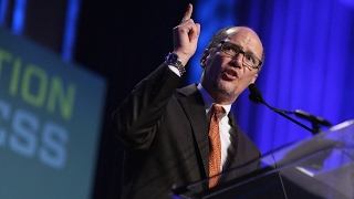 Democrats vote for Tom Perez to run DNC