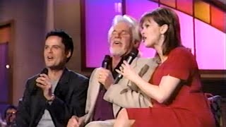 Kenny Rogers On The Donny & Marie Osmond Talk Show (1999)