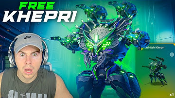 Pixonic Just Gave Everyone A FREE Khepri... Most POWERFUL Khepri Ever Made | War Robots