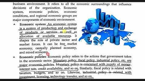 UNIT 1 (PART-3) Business Environment  MBS Second Semester  - Full online class