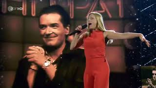 FALCO &quot;Rock Me Amadeus&quot; - gesungen von Stefanie Hertel - &quot;50 Jahre ZDF-Hitparade - die Zugabe&quot; - HD
